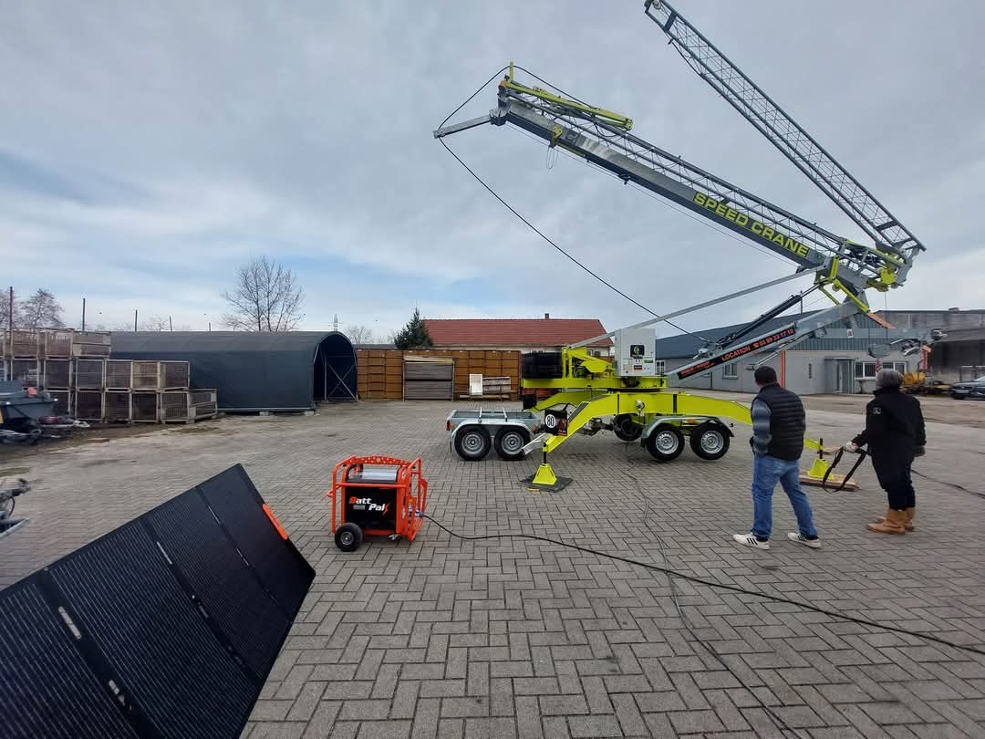 BattPak betreibt Speed Crane